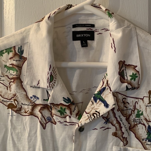 Brixton  Button Down Shirt - Picture 2 of 6